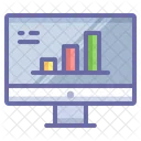 Analytics Computer Chart Icon