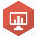 Monitoring System Chart Screen Icon