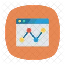 Monitoring System Analytic Graph Icon