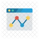 Monitoring System Analytic Graph Icon