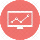 Monitor Infographic Analysis Icon