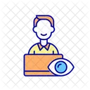 Video Monitoring Security Icon