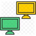 Monitors Screen Connection Icon