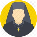 Monja Cristiana Madre Icono