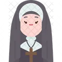 Monja Hermana Catolica Icono