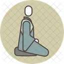 Monje zazen  Icono