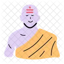 Monk Buddhist Monk Friar Icône