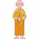 Monk Buddhist Religion Icon