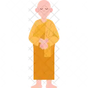 Monk Buddhist Religion Icon