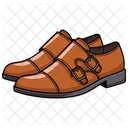 Monk Strap Boots Modern Shoes  Icon