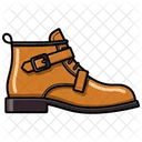 Monk Strap Boots Shoes  Icon