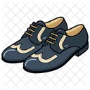 Footwear Icon Flat Style Symbol