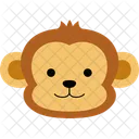 Monkey Animal Cute Icon
