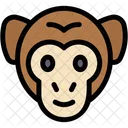 Monkey Zoo Animals Icon