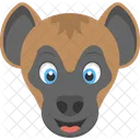 Brown Monkey Baby Icon