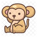 Monkey Animal Wild Icon