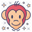 Monkey Wild Animal Mammalian Icon