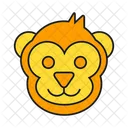 Monkey Animal Face Icon