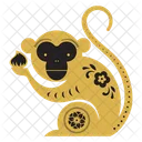 원숭이 황도대 표시 중국 황도대 아이콘