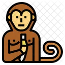 Monkey Animal Mammal Icon