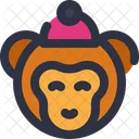 Monkey Primate Animal Icon