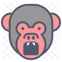 Monkey Angry Icon