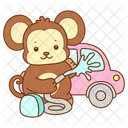 Monkey Forest Banana Icon