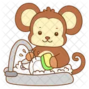 Monkey Forest Banana Icon