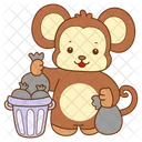 Monkey Forest Banana Icon