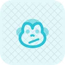 Monkey Confused Icon