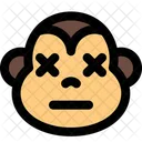 Monkey Death Eyes Icon