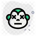 Monkey Death Eyes Icon