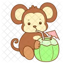 Monkey Forest Banana Icon