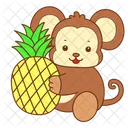 Monkey Forest Banana Icon