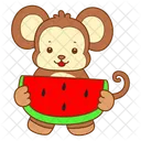 Monkey Forest Banana Icon