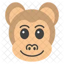Money Face Monkey Head Emoji Icon