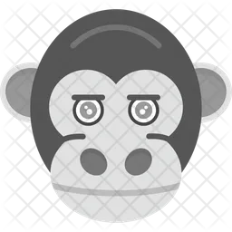 Monkey Face  Icon