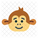 Monkey Face  Icon
