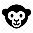 Monkey Face  Icon