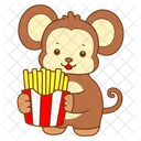 Monkey Forest Banana Icon
