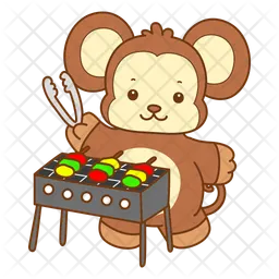 Monkey Foody  Icon