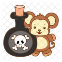 Monkey Halloween  Icon