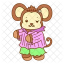 Monkey Halloween  Icon