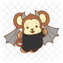 Monkey Halloween  Icon