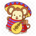 Monkey Halloween  Icon