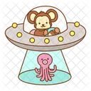 Monkey Halloween  Icon