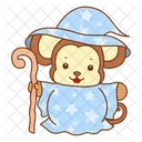 Monkey Halloween  Icon
