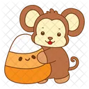 Monkey Halloween  Icon