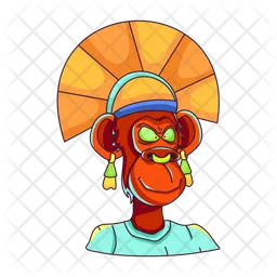 Monkey Headgear  Icon