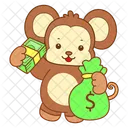 Monkey Forest Banana Icon